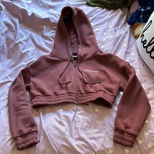 Alphalete classic capital zip hoodie